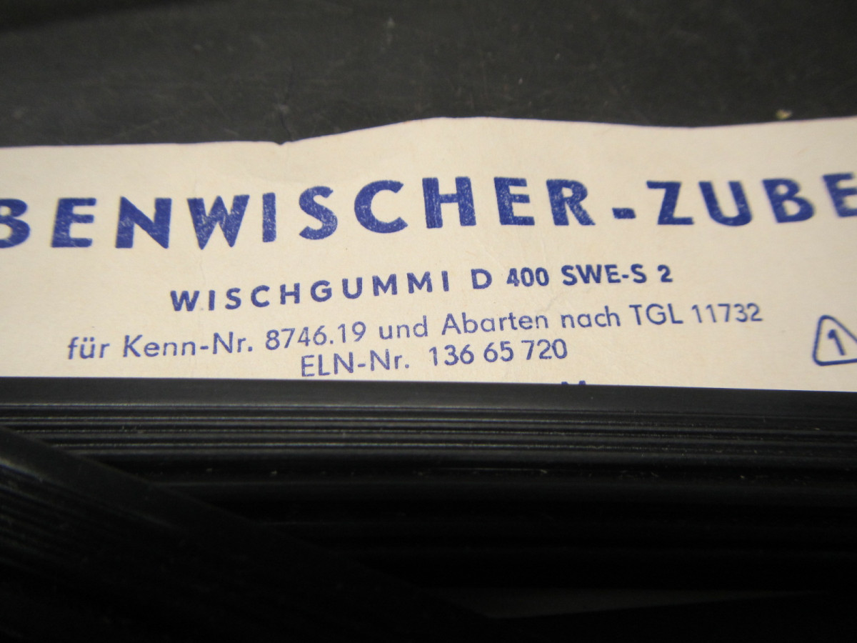 1 Scheibenwischergummi Wischergummi Wartburg 353 1.3 - WT-Fundus