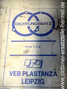 Horch H3A Motor Dichtungen aus Dichtsatz (2332)